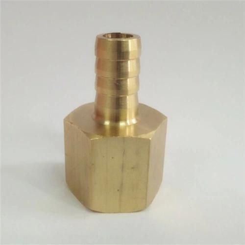 Hasco Plug Brass Hose Barb Push Fittings with Nut