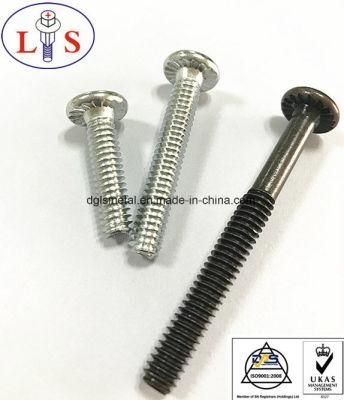 1/4 Flat Head with Knurled Hexagonal Socket Bolt