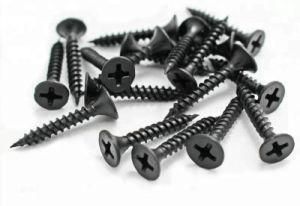 Standard Wood Screw with Balck Phosphated for Drywall