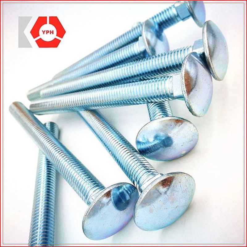Round Head Carriage Bolts with Zinc Plated (DIN603)