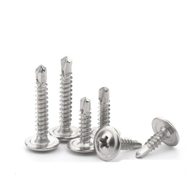 Stainless Steel 410 Phillip Truss Head Wafer Head Self Drilling Screw