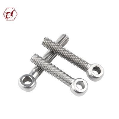 Full Thread Stainless Steel A2 Eye Bolt with Ring Hole/A4 Eye Bolt/DIN580/DIN444