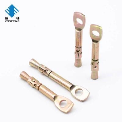 Factory Supply Yellow Zinc Plated Tie Wire Anchor