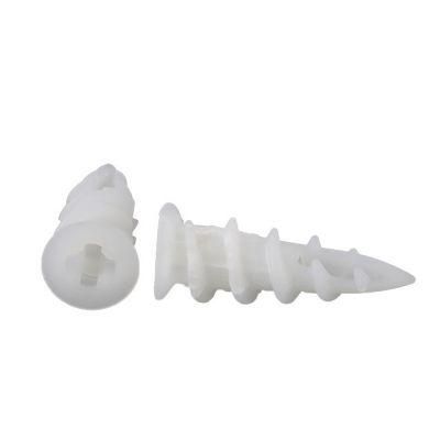 Customized TUV Nylon Easy plastic Drive Anchor with Nail Screw