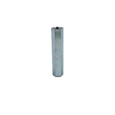 Hexagon Coupling Nuts for Linking Threaded Rod DIN6334 with Yellow Zinc Plated