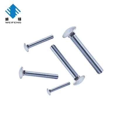 Bulk Packing with Mushroom Head and Square Neck Carriage Bolt