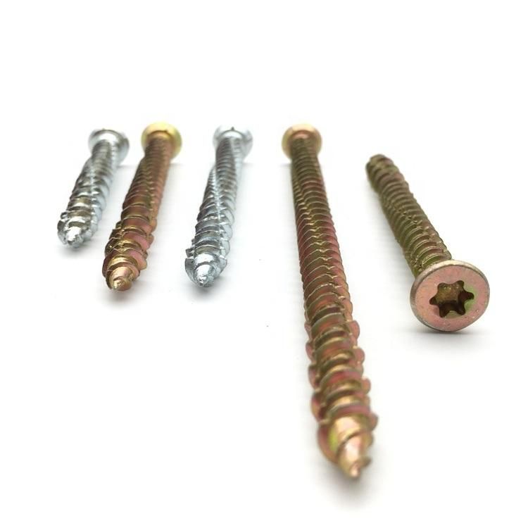 Concrete Bolt Screws A2-70 Double End Bolt and Nut Stainless Steel Fasteners