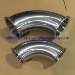 Stainless Steel Sanitary 2 Inch Tri Clamp 90degree Bend/Elbow