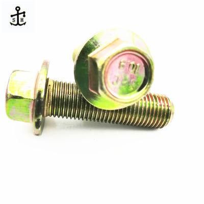 High Quality Customized Galvanized DIN 6921 Hexagon Head Flange Bolt Made in China