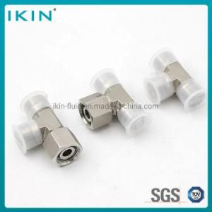 Factory Price Tee Adaptor Ferrule Fitting Hydraulic Tube Fittings