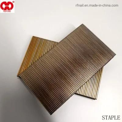 Wholesale Supplier Stock Lot Nail and Staple Products Direct Manufacturer in Anhui Galvanized Q Series Heavy Wire Staples.