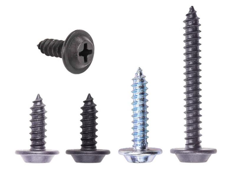 Truss Head Flat Top Phillips Drive #2 Phil Zinc/Phosphated Fastener Self Tapping Sheet Metal Screws