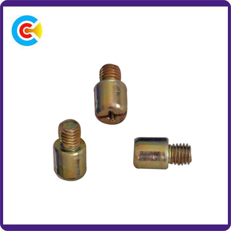 DIN/ANSI/BS/JIS Carbon-Steel/Stainless-Steel Anti-Theft Galvanized Zinc-Plated Round Screwdriver Hand Screws