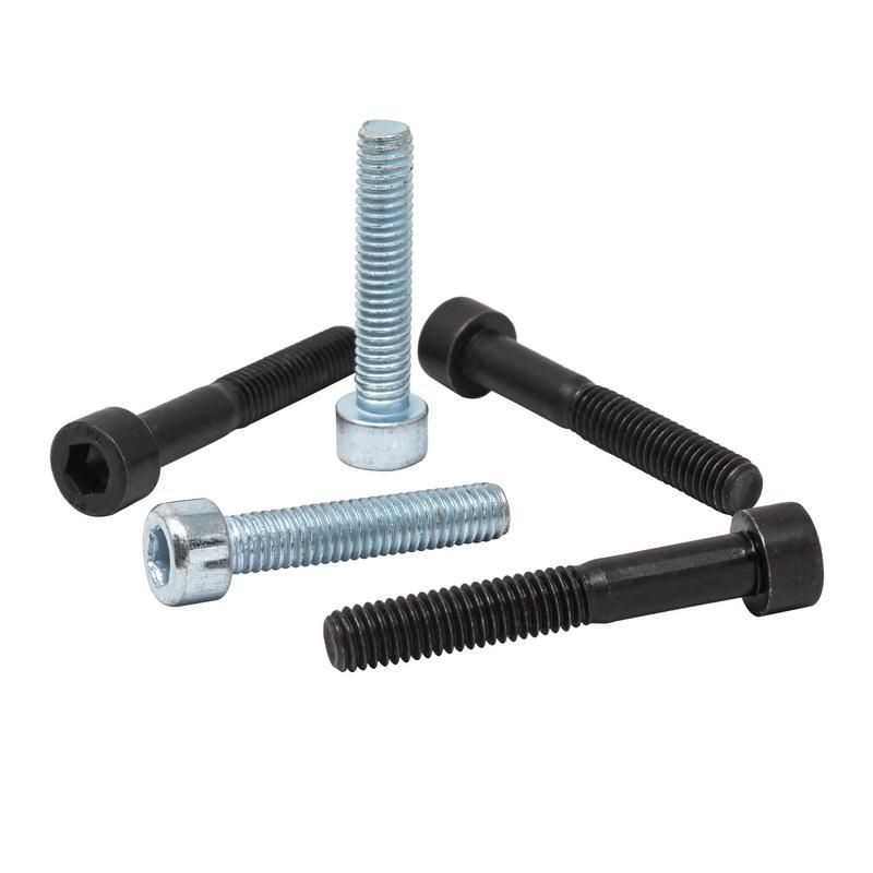 Black Zinc Plated Bolts Metal Bolts and Nuts DIN934