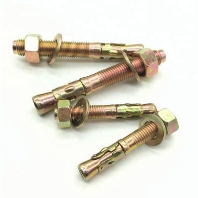 China Factory Manufacturing High Quality Stainless Steel and Carbon Steel Expansion Wedge Bolt Anchor with ISO Certificate and Reasonable Price