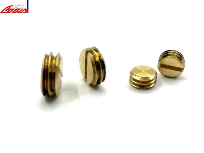 Carbon Steel Socket Set Screw with Flat Point Grub Screw Brass Socket Set Screw Ultrathin Mini Set Screw