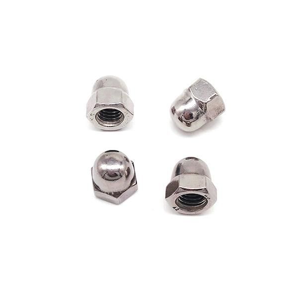 Round Head Metric Hex Domed Furniture M2 Stainless Steel Cap Nut 304