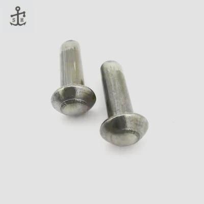 SUS304 Motorcycle Parts JIS B1213 Stainless Steel Round Head Solid Rivets Made in China