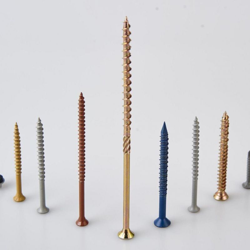 China Screw Color Painted Head Screw Hex Flanged Head Self-Tapping Screw with EPDM Bonded Washer