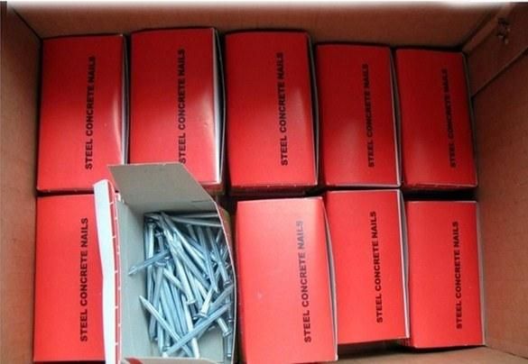 All Sizes Cement Nail Concrete Nails Screw Nail Galvanized Concrete Nail