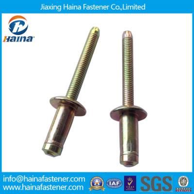 Color Zinc Plated Hemlock Rivet for Automotive and Railway Industry