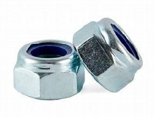 Zinc Plated Carbon Steel DIN985 DIN982 Nylon Nut