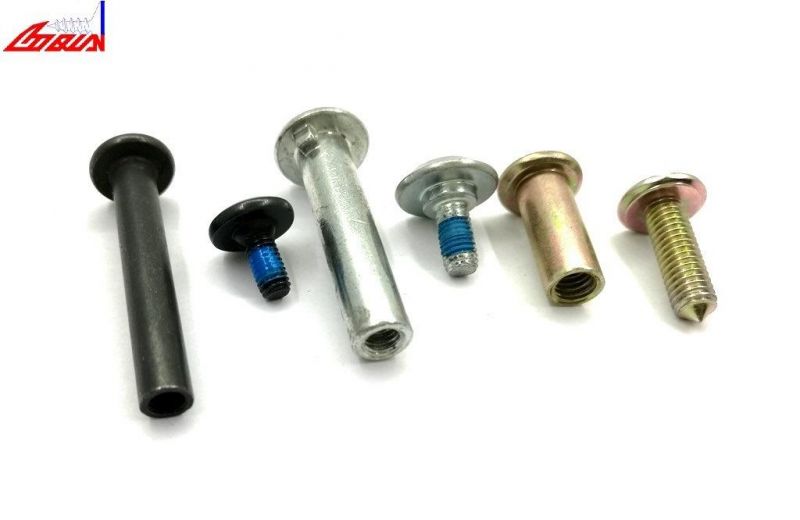 Chicago Screw Stainless Steel Carbon Steel Brass Male and Female Screw Dispensing Locking Screw