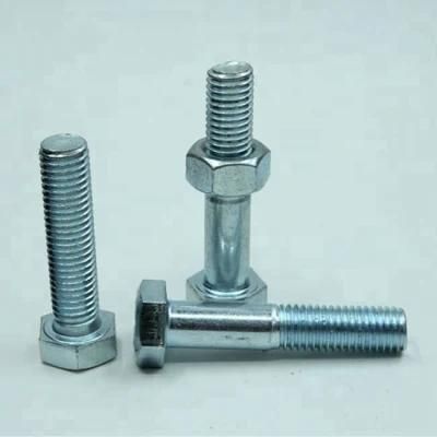 Zinc Plated/Galvanized Grade10.9 - M64 - as 1252 - Heavy Hexagon Head Bolt/Heavy Hex Bolt - Carbon Steel - 42CrMo/B7