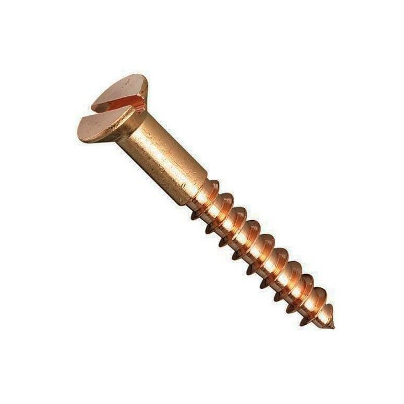 Silicon Bronze DIN 571 Flat Head Wood Lag Screws Self Tapping Screw