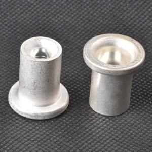 Silver Plated Flat Head Rivet Nut (CZ253)