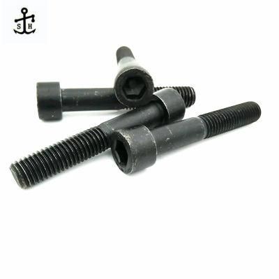 High Quality Black Color 8.8 DIN 912 M8 X 40 Hexagon Socket Head Cap Screws Made in China