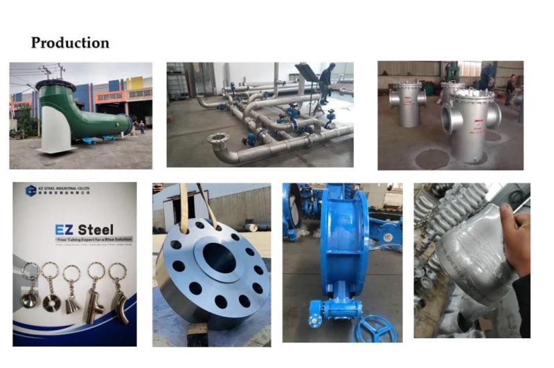 Steel Fitting, ASME B16.5 ANSI 304, 304L, 316L Stainless Steel Forged Neck Flange