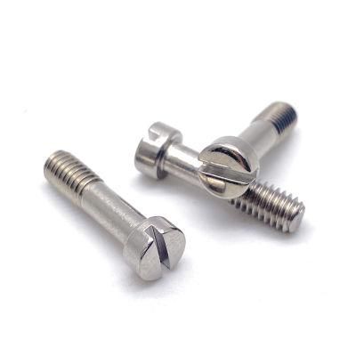 Customized Fasteners Stainless Steel Polished Finish M4 Screw Manufacturer Slotted Cheese Head Screws