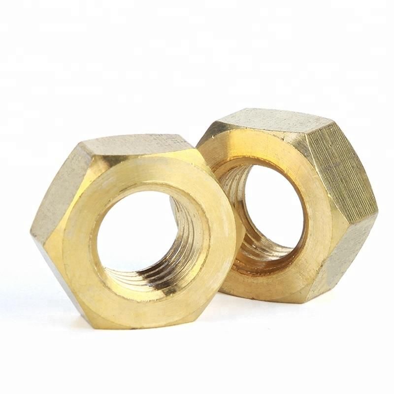 M3 M22 M24 Brass Hex Nut DIN934