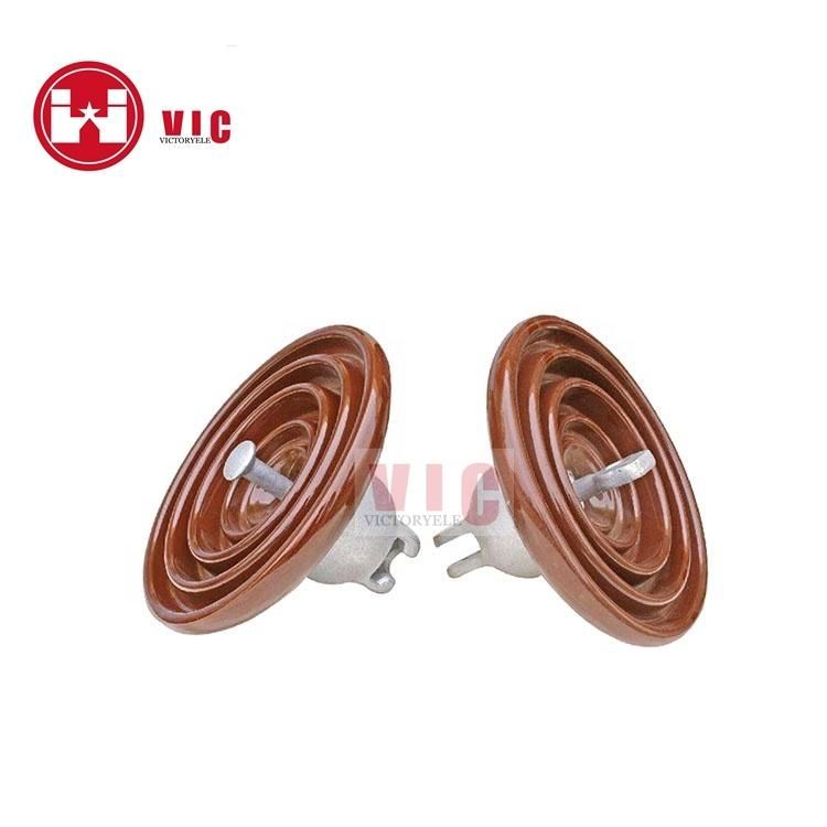 Pole Line Fittings Electric Power Accessories Porcelain Glass Insulator