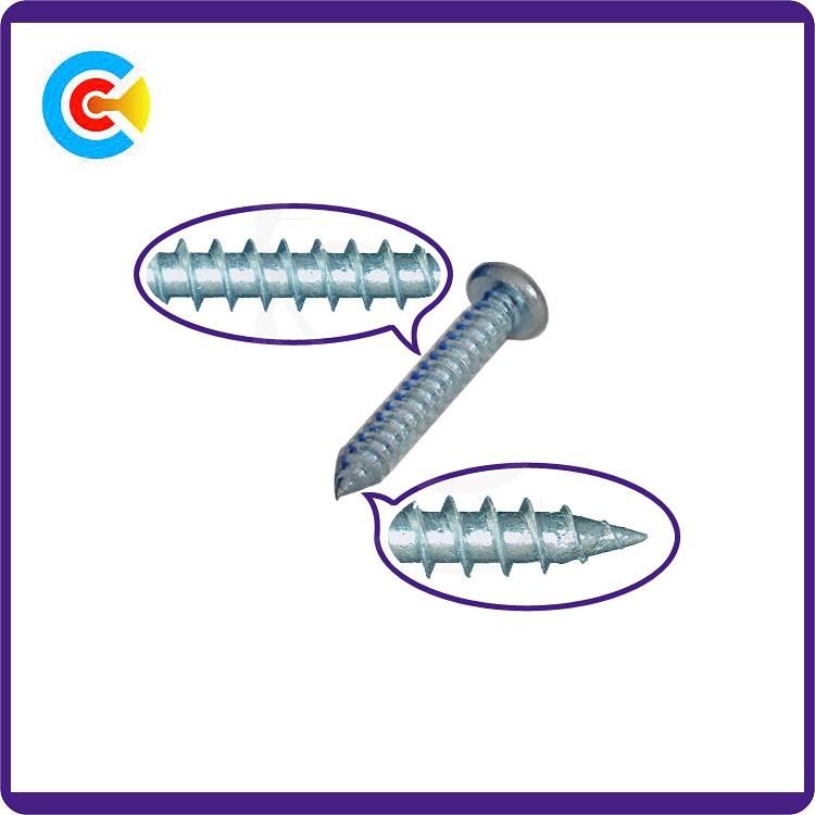 Carbon Steel/4.4/8.8/10.9 Fastener Cross Pan Head Self-Drilling Screws
