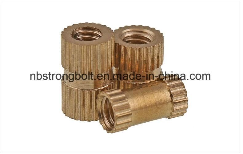 Brass Nut Injection Molded Copper Nut Copper Knurled Nut Copper Stamper