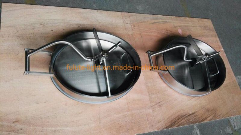 SUS304 Sanitary Stainless Steel Tank Hatch Cover