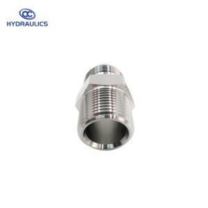 Male Jic to Male Pipe Adapter/Stainless Steel Straight Fittings/Hydraulic Male Fitting