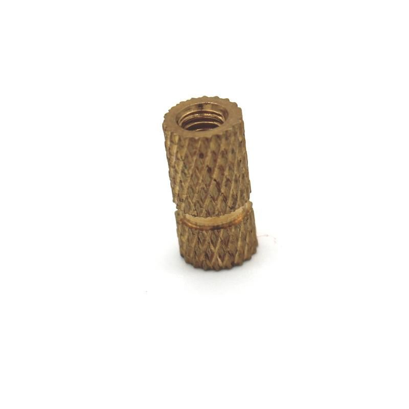 B Type Single Blind Brass Embedded Copper Knurled Nuts