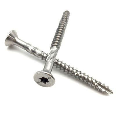 OEM A4-80 Deck Screws A2-7 Stainless Steel SS304 Deck Screw with Cutting Tail
