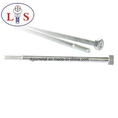 High Quality Long Threaded Fastener Hex Head Bolts