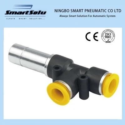 Psj Type Plastic Metal One Touch-in Pneumatic Tube Combination &amp; Joint Fittings