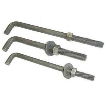 Plain - Grade 4.8 - M16 - L Type Bolt - Carbon Steel - Q235