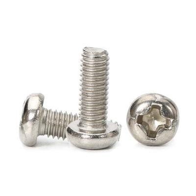 Stainless Steel Screw Manufacturers Cross Recessed Pan Head Screws
