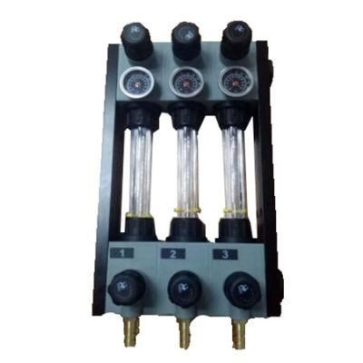 3 in and 3 out /3 Way Port Plastic Injection Water Manifold Mold