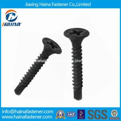 Phillips Bugle Head Black Phosphated Self-Drilling Drywall Screw