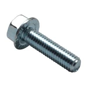 DIN6921 Grade4.8/8.8/10.9 Yellow Zinc Coarse / Fine Thread Hex Flange Head Bolt