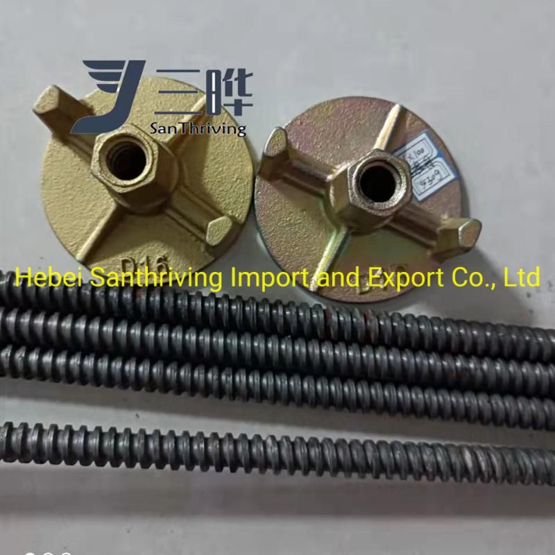 Scaffolding Tie Rod Thread Rod for Slab Formwork Conceret Aluminum Formwork Accessories Threaded Rod