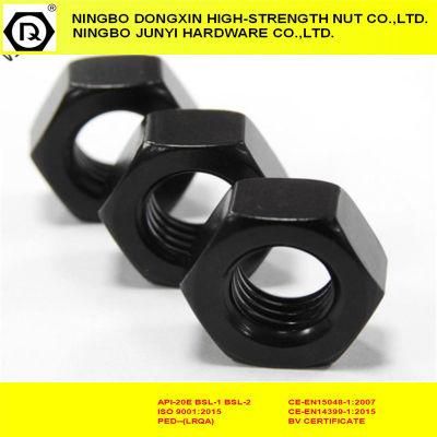 Carbon Steel Hex Nut DIN934 Black Fasteners